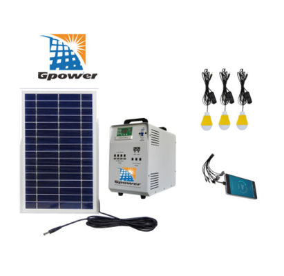 TUV 95% Efficiency Draagbaar Zonnepaneel Kit Solar Home Lighting System